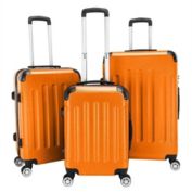 Kitcheniva 3-Pieces 20"24"28" Luggage Travel Set, Orange