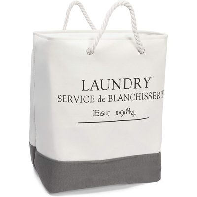 Branded Lot Of 3 HEAVY DUTY 20x26 CANVAS LAUNDRY BAGs WITH Tightening Cord. 