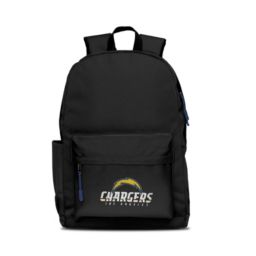 Mojo Licensing LLC Los Angeles Chargers Campus Backpack - Ideal for the Gym, Work, Hiking, Travel, School, Weekends, and Commuting