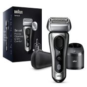 Braun 8457cc Electric Razor for Men, Series 8 Electric Foil Shaver with Precision Beard Trimmer