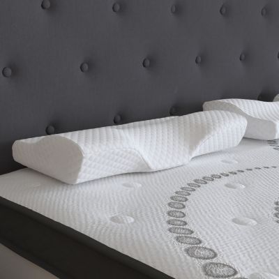 White for sale online Bedsure USA9H6CW1ST Contour Memory Foam Pillow 