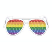 Beistle Party Decorative Rainbow Pinhole Glasses - 6 Pack, (1/Card)