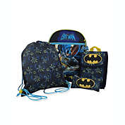 Batman Boys 16&quot; Backpack 5 piece School Set