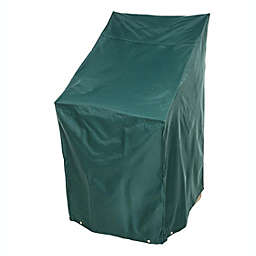 Plow & Hearth Outdoor Furniture All-Weather Cover for Stacking Chairs