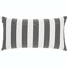 Mina Victory Outdoor Pillows Stripes - Reversible 12