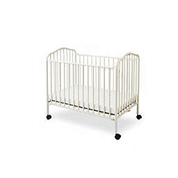 La Baby Mini/Portable/Compact Crib - White
