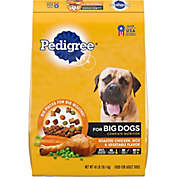 PEDIGREE for Big Dogs Adult Complete Nutrition Large Breed Dry Dog Food Roasted Chicken, Rice & Vegetable Flavor Dog Kibble, 40 lb. Bag