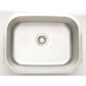 American Imaginations Undermount Chrome Laundry Sink in Stainless Steel Finish