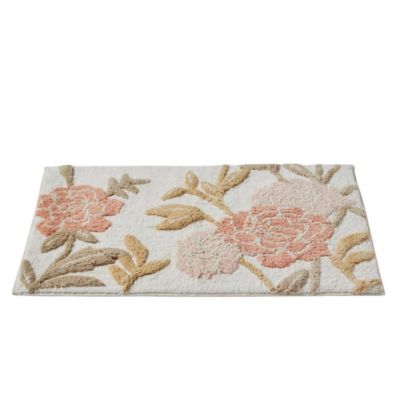 Bathroom Rug Non-Slip Area Rugs Mat Tub Rugs Doormat ﻿Sunflower Floral Red Stripes Non-Slip Absorbent Decor Memory Foam Soft Durable 23.6×15.7 Inches 31×20 Inches 36×24 Inches 