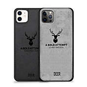 Alpha Digital Luxury Soft Texture -Cloth Protective Case-iPhone 12/12Pro, Dirt-Resistant, Anti-Shock
