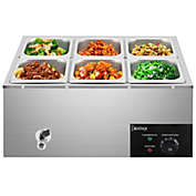 Zokop Commercial Steamer Cooking Food Warmer