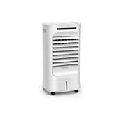 Slickblue 4-in-1 Portable Evaporative Air Cooler with Timer and 3 Modes-White