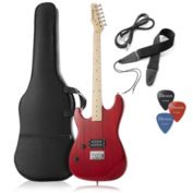 Davison Guitars 39" Full Size Left Handed Electric Guitar - Beginner Kit with Gig Bag and Accessories