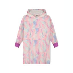 Sleep On It Girls Tie Dye Wearable Cozy Fleece Blanket Hoodie