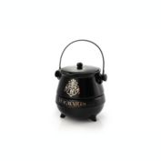 Harry Potter Tea-For-One Stackable Cauldron Teapot And Cup Set   Ceramic Harry Potter Collectible   Featuring Hogwarts Crest
