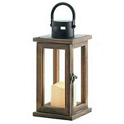 Gallery of Light Lodge Wooden Led Candle Lantern