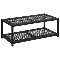 Home Life Boutique Shoe Bench Black 31.5