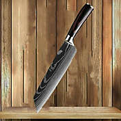 Kitcheniva 8 inch Kiritsuke Knife Damascus Style Stainless Steel Kitchen Chef&#39;s Knife