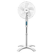 Optimus16 in. Wave Oscillating 3-Speed Stand Fan with Remote Control