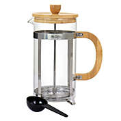 Mr. Coffee Cafe Bambu 33 Ounce Glass French Coffee Press with Bambo Handles