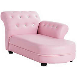 Slickblue Armrest Relax Chaise Lounge Kids Sofa