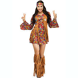 Fun World Peace and Love Hippie Adult Costume
