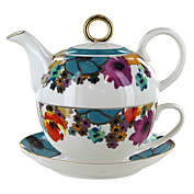 Multicolor Poppy Tea for One Set by Coastline Imports