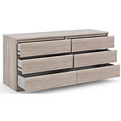 Home Square 2Pieces Bedroom Dresser Set in Truffle