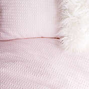 Dormify Waffle Duvet Cover and Sham Set - Twin/Twin XL - Pink
