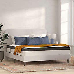 Flash Furniture Capri Comfortable Sleep 12 Inch Foam and Pocket Spring Mattress - King
