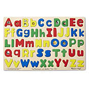 Melissa And Doug Two Alphabets Are Better Than One Puzzle