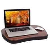 Infinity Merch Oversized Memory Foam Lap Desk in Black