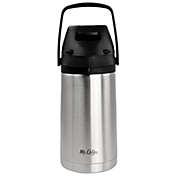 Mr. Coffee 1.7 Quart Thermal Stainless Steel Coffee Pump Pot with Handle