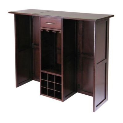 Winsome Newport Wine Bar Expandable Counter