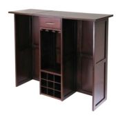 Winsome Newport Wine Bar Expandable Counter