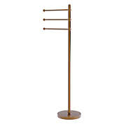 Allied Brass 49 Inch Towel Stand with 3 Pivoting Arms