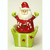 International Wholesale Gifts & Collectibles Ceramic Santa/Gift Box Salt & Pepper Set