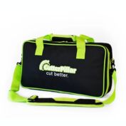 CutterPillar Totes from Padded Nylon with Multiple Handles & Straps Full Zipper, Inner Pocket