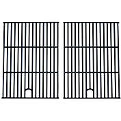 Contemporary Home Living 2pc Matte Cast Iron Cooking Grid for BBQ Tek and North American Outdoors Gas Grills 26"