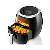 Infinity Merch Large Air Fryer with Viewing Window Oil-Less Cooker