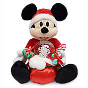 Disney Store Mickey Mouse Musical Holiday Plush Medium 12&#39;&#39; Christmas New