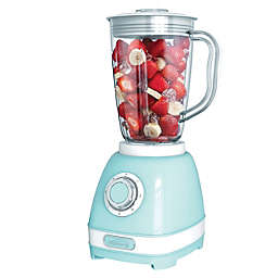 Brentwood 2 Speed Retro Blender in Blue with 50 Ounce Plastic Jar