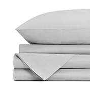 Standard Textile Home - Sateen Sheet Set (Centium Satin), Flint Gray, Queen