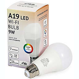 Hamilton Hills Led Multi Color Smart Bulb - Smart Home Certified Standard Universal A19