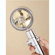 Kitcheniva High Pressure Shower Head Adjustable 360°Rotation, Gold