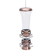 Perky-Pet 112-4 Select-A-Bird Tube Feeder with Copper Finish