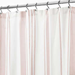 mDesign Large Fabric Shower Curtain - 72