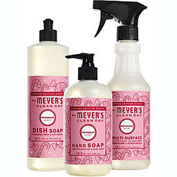 Mrs. Meyer's Peppermint Kitchen Set Dish Soap Hand SoapMulti-Surface CleanerPeppermint