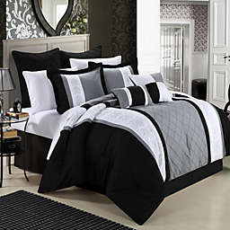 Chic Home Livingston Bed In A Bag Comforter Set - 12-piece - King 101