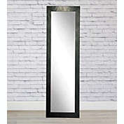 BrandtWorks Clouded Gunmetal Vanity Floor Mirror - 16.5" x 71.5"